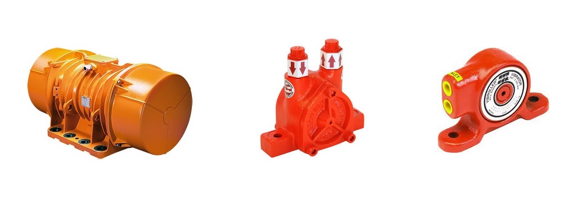 vibrador eléctrico, hidráulico y neumático
