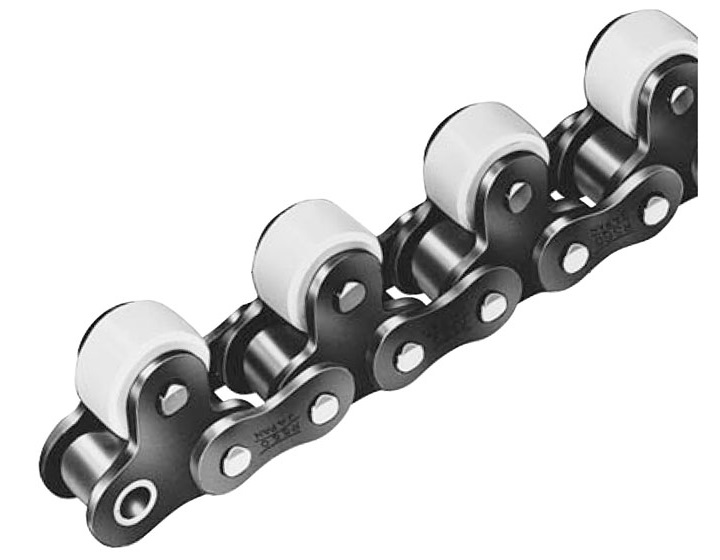 Transportador de Rodillos Superiores de Plástico Tsubaki de Paso Único Cadenas LAMBDA