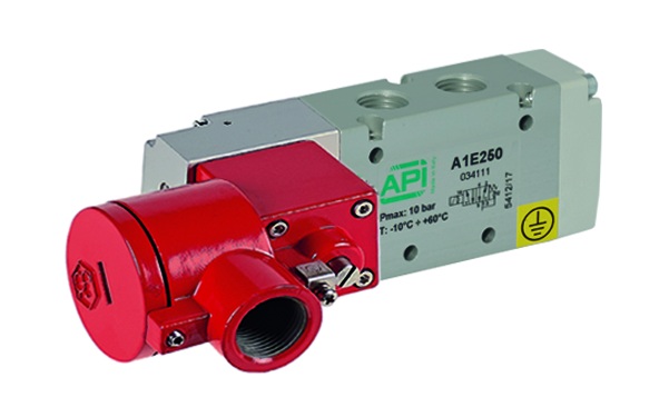 Válvulas Solenoides ATEX de  API Pneumatic