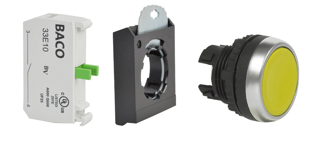 Dispositivos de Control y Señalización 22 mm y 30 mm de Baco