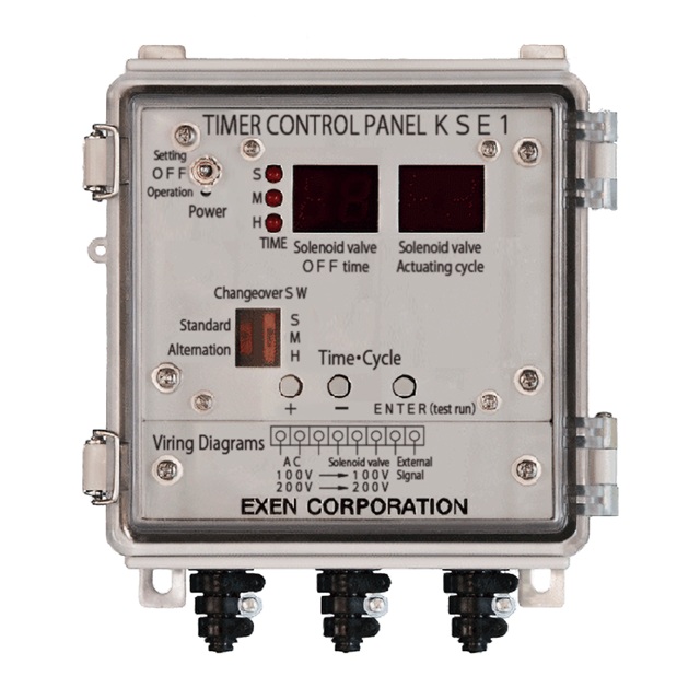 Panel de Control del Temporizador para Golpeadores y Chorreadores de Aire de Exen
