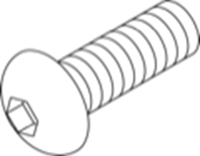 1/4-20 x 5/8" Button Head Socket Cap Screw