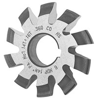 TMX Involute Gear Cutters