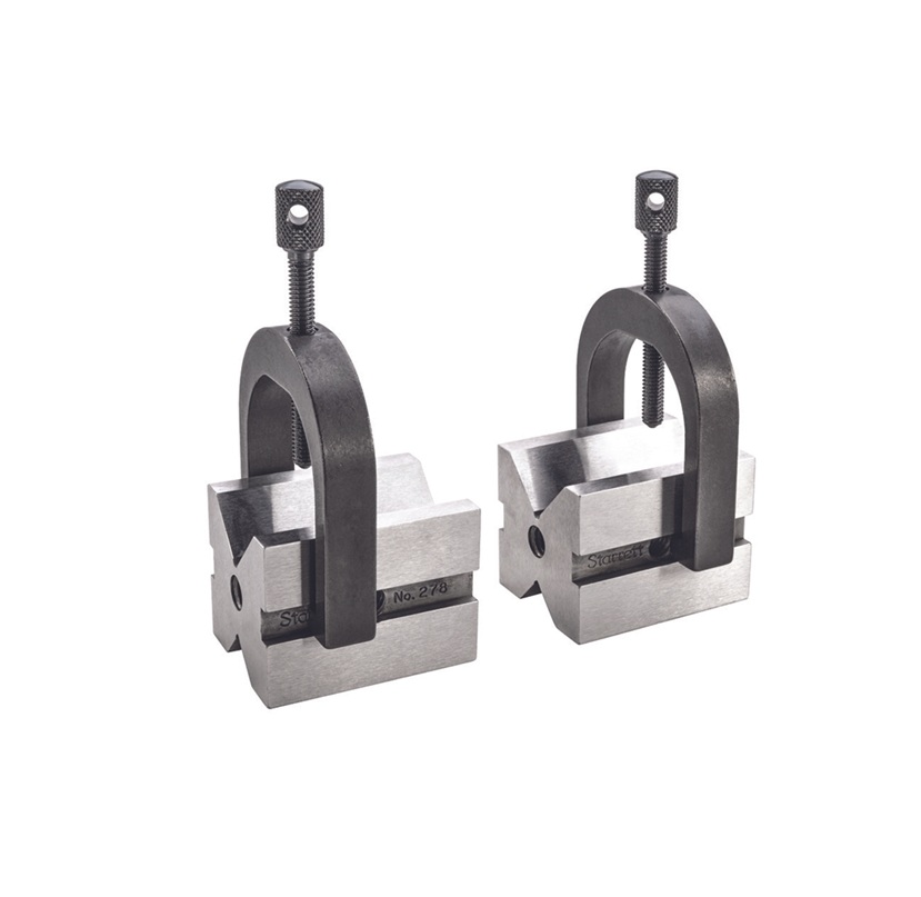 Starrett 278 V-Block and Clamp