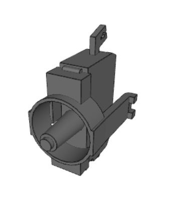 Baco 331EDABH 22mm illuminated Contact Block Assembly
