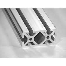 Metric Aluminum Extrusion - 40mm x 80mm T-Slotted Extrusion