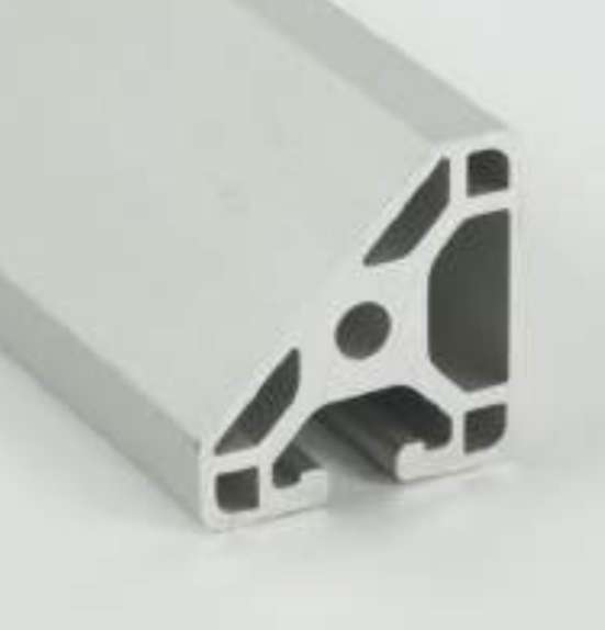 Metric Aluminum Extrusion - 40mm x 45 Degree Mono Slot T-Slotted Extrusion