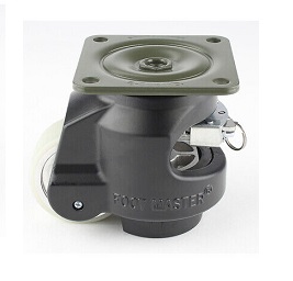 GDR 80F BLK UW Leveling Caster, Black Color