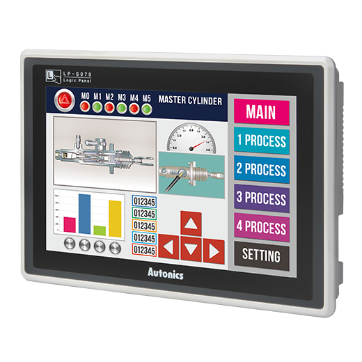 LP-S070-T9D6-C5R - 7-Inch Widescreen Color LCD Logic Panel