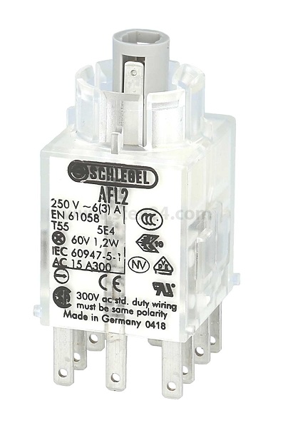 Schlegel AFL2 Illuminated Maintained Contact Block